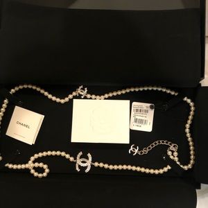 Chanel Faux Pearl Necklace, NWT